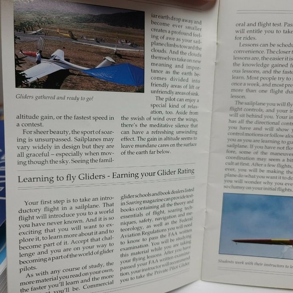 SOARING Private & Commercial Flight Manual And Soaring In America Airplanes Exam - Picture 7 of 10